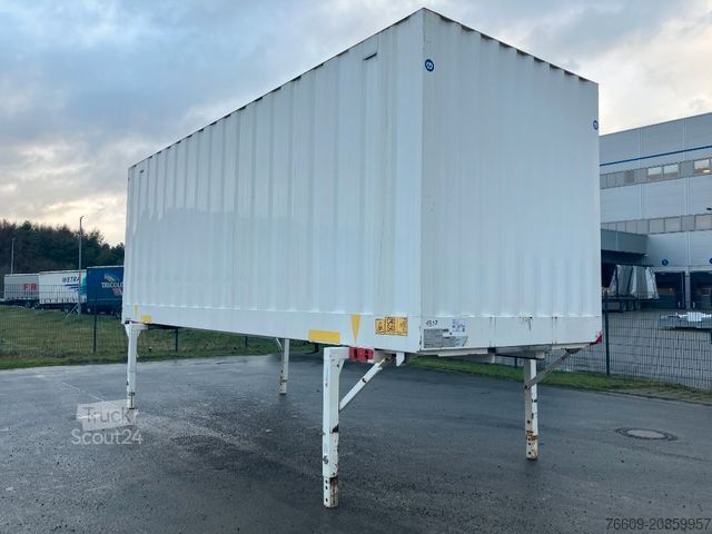 Swap body trailer KRONE Wechselbrücke Koffer