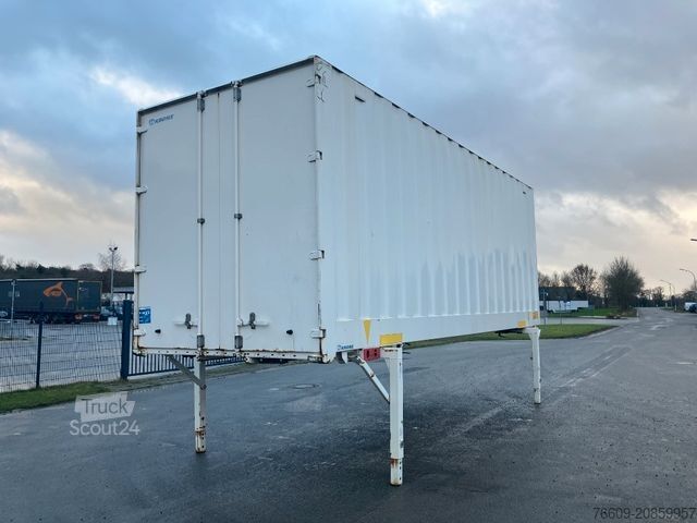 Swap body trailer KRONE Wechselbrücke Koffer