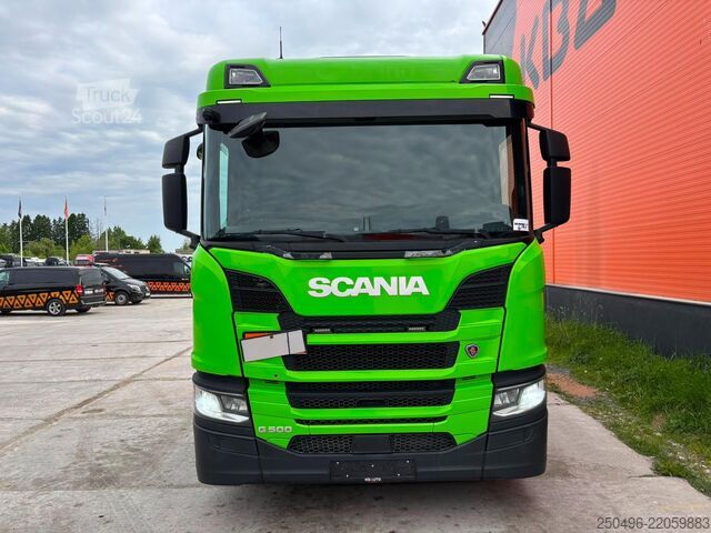Transport av containrar Scania G 500 6x2 RETARDER / CHASSIS L=7066 mm