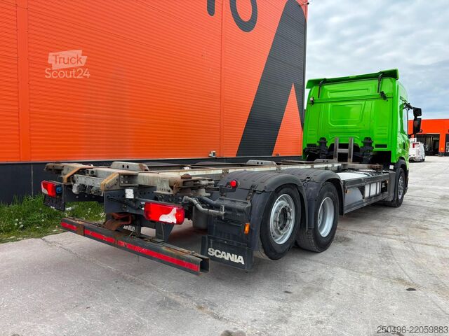 Transport av containrar Scania G 500 6x2 RETARDER / CHASSIS L=7066 mm
