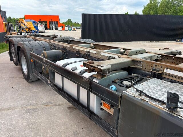 Transport av containrar Scania G 500 6x2 RETARDER / CHASSIS L=7066 mm