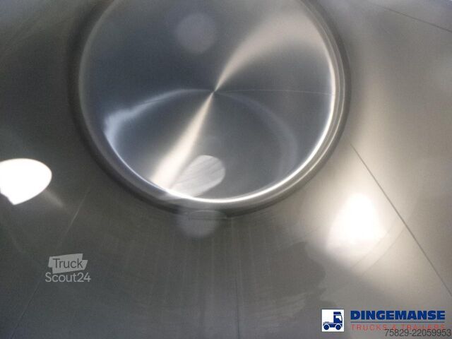 حاوية صهريج Danteco Food tank container inox 20 ft / 25 m3 / 1 comp