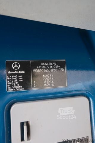 Høy tak varebil MERCEDES-BENZ Nr.278 Sprinter 514CDI 1.Hand / AHK / Navi