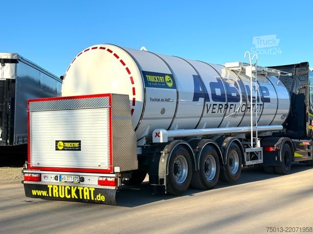 Tartály félpótkocsi KÄSSBOHRER AD-BLUE 28 cbm,Bartec Messanlage,Vogelsang Pumpe