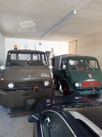Dragfordon / Flygplansbogserare Mercedes-Benz Unimog 406