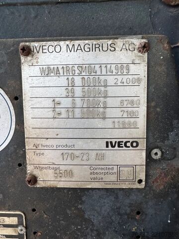 Sistem de braț cu cârlige Iveco Turbotech **170-23-6X2-V8-GERMAN TRUCK**