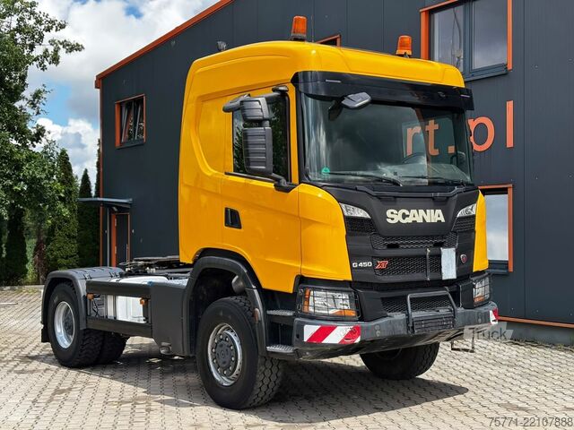 Scania G450 XT 4x4 EURO6 CIĄGNIK SIODŁOWY Z HYDRAULIKĄ WYWROTU Scania G450 XT 4x4 EURO6 CIĄGNIK SIODŁOWY Z HYDRAULIKĄ...