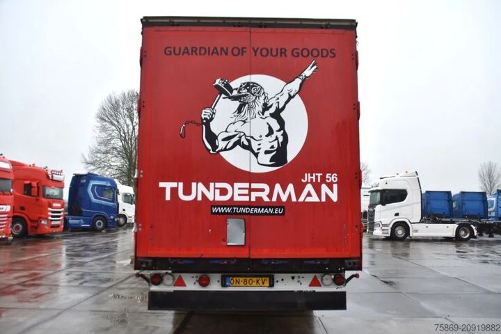 Posuvné plachty Kögel S24-1 SLIDING CURTAINS/ROOF - DRUM BRAKES - GOO...