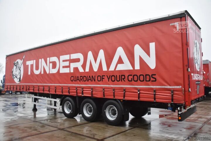 Posuvné plachty Kögel S24-1 SLIDING CURTAINS/ROOF - DRUM BRAKES - GOO...