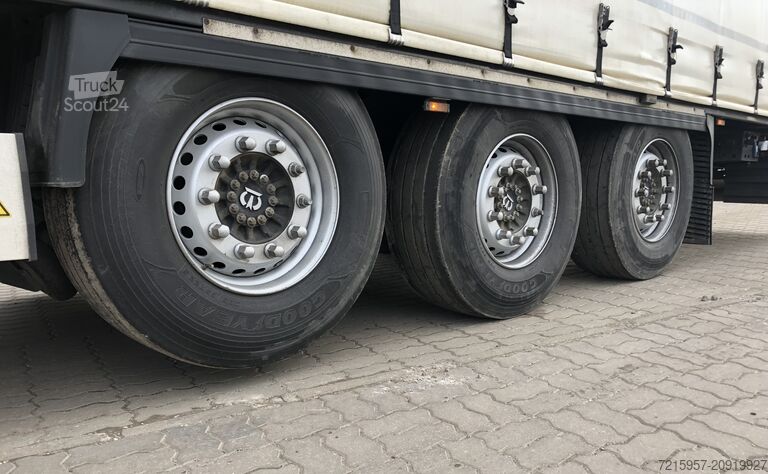 Semirimorchio con telone Krone SDP27 KARDIN