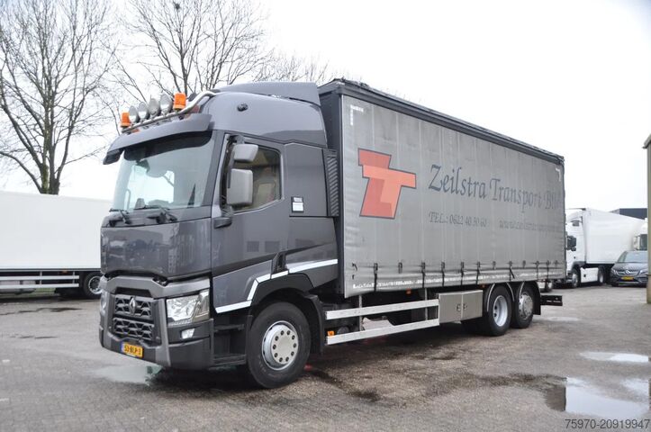 Bâche coulissante Renault T430 6X2 KOOIAAP AANSLUITING 296.601km