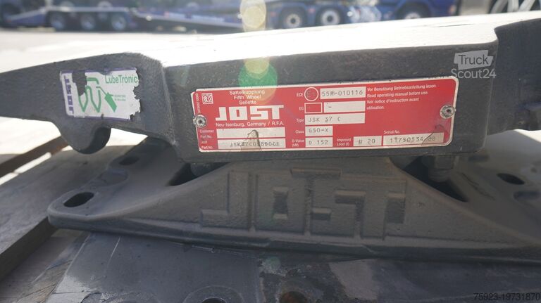 Jost JSK 37C П'ЯТЕ КОЛЕСО НІКОЛИ НЕ ВИКОРИСТОВУВАЛОСЯ JOST JSK 37C FIFTH WHEEL NEVER USED