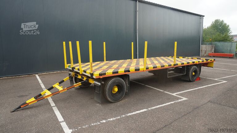 Plattformanhänger  2 AXLE FLATBED FARM TRAILER