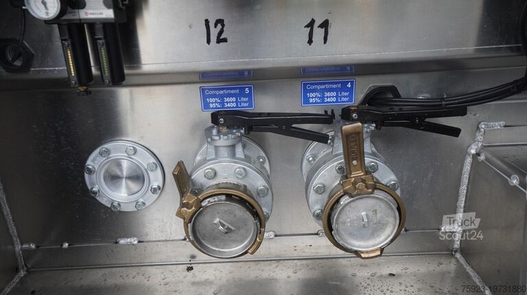 Tovornjak s cisterno WILLIG 2 AXLE ADR FUEL TANK TRAILER 18.000LTR