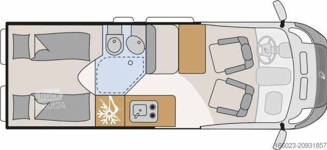 Camping-car DETHLEFFS Globetrail 640 ER Fiat