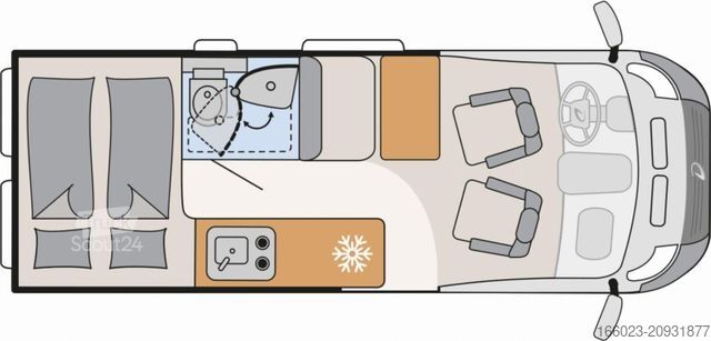 Camping-car DETHLEFFS Globetrail Active 600 DS Fiat