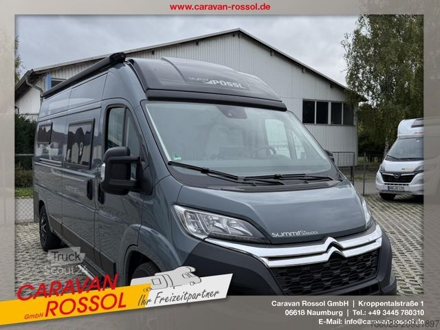 Kastenwagen Wohnmobil / Campervan PÖSSL Summit Shine 600 L Citroen 140 PS TOP Ausstatung