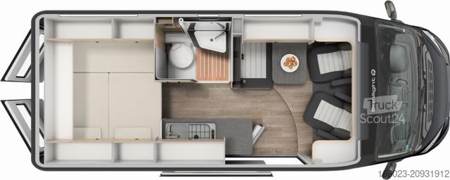 Asuntoauto SUNLIGHT Cliff X 600