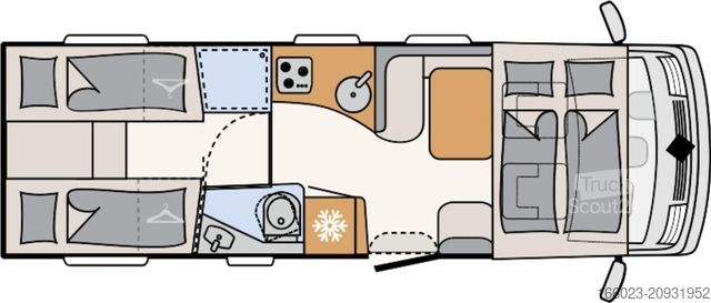 Camping-car intégral DETHLEFFS Esprit I 7150-2 EB