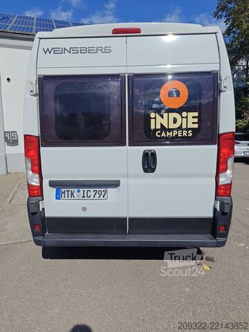 Husbil 2023 Fiat Ducato Weinsberg Carabus | Manuale | L3H2