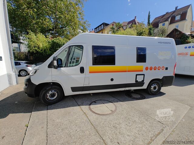 Husbil 2023 Fiat Ducato Weinsberg Carabus | Manuale | L3H2