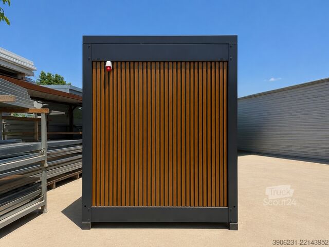 Contenedor de Oficina | Contenedor Resid Bürocontainer / Wohncontainer NORDSTARK Decke/Wand/Boden: 20 cm PUR