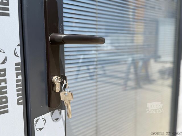 Contenedor de Oficina | Contenedor Resid Bürocontainer / Wohncontainer NORDSTARK Decke/Wand/Boden: 20 cm PUR