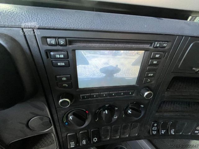 Бортовой грузовик с тентом SCANIA G 410 6x2 Pritsche Heckkran Palfinger PK 27002