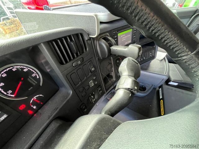 Бортовой грузовик с тентом SCANIA G 410 6x2 Pritsche Heckkran Palfinger PK 27002