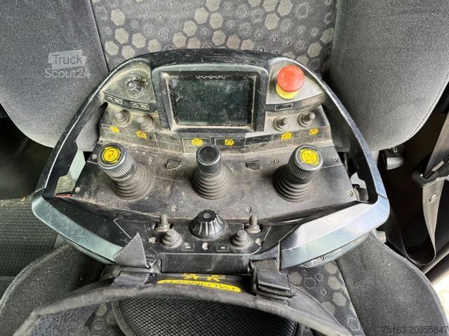 Бортовой грузовик с тентом SCANIA G 410 6x2 Pritsche Heckkran Palfinger PK 27002