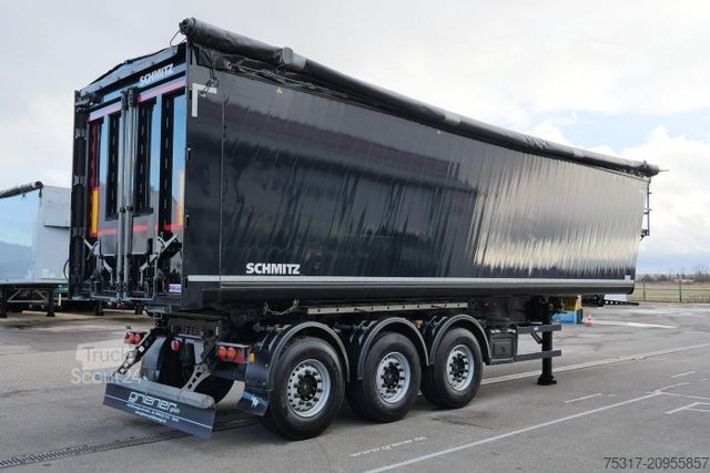 Semi-remorque benne SCHMITZ CARGOBULL SKI 24 SL 9,6/ 55 m³ MULTITÜRE 6300 kg GETREIDE