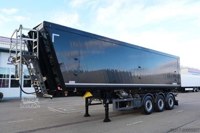 Semi-remorque benne SCHMITZ CARGOBULL SKI 24 SL 9,6/ 55 m³ MULTITÜRE 6300 kg GETREIDE