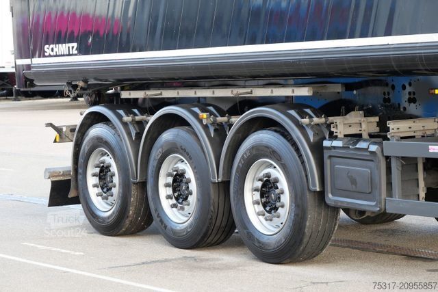 Semi-remorque benne SCHMITZ CARGOBULL SKI 24 SL 9,6/ 55 m³ MULTITÜRE 6300 kg GETREIDE