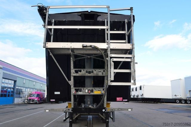 Semi-remorque benne SCHMITZ CARGOBULL SKI 24 SL 9,6/ 55 m³ MULTITÜRE 6300 kg GETREIDE