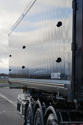 Semi-remorque benne SCHMITZ CARGOBULL SKI 24 SL 9,6/ 55 m³ MULTITÜRE 6300 kg GETREIDE