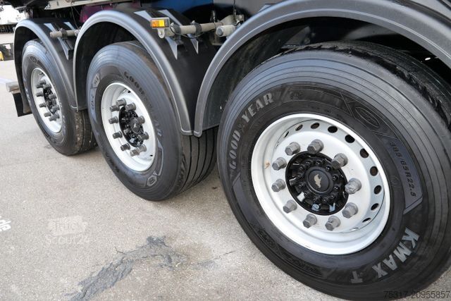 Semi-remorque benne SCHMITZ CARGOBULL SKI 24 SL 9,6/ 55 m³ MULTITÜRE 6300 kg GETREIDE