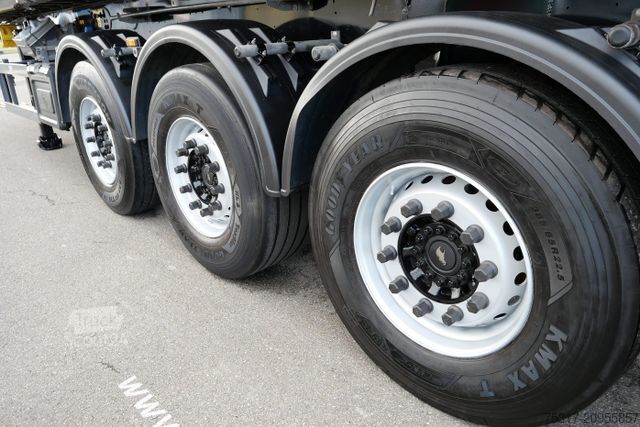 Semi-remorque benne SCHMITZ CARGOBULL SKI 24 SL 9,6/ 55 m³ MULTITÜRE 6300 kg GETREIDE