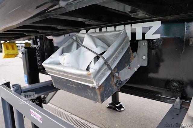 Semi-remorque benne SCHMITZ CARGOBULL SKI 24 SL 9,6/ 55 m³ MULTITÜRE 6300 kg GETREIDE