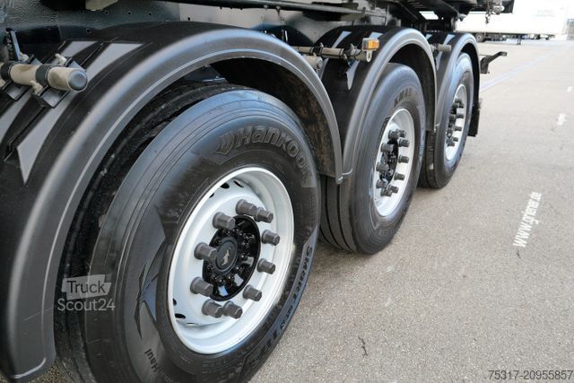 Semi-remorque benne SCHMITZ CARGOBULL SKI 24 SL 9,6/ 55 m³ MULTITÜRE 6300 kg GETREIDE