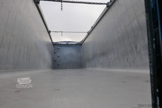 Semi-remorque benne SCHMITZ CARGOBULL SKI 24 SL 9,6/ 55 m³ MULTITÜRE 6300 kg GETREIDE
