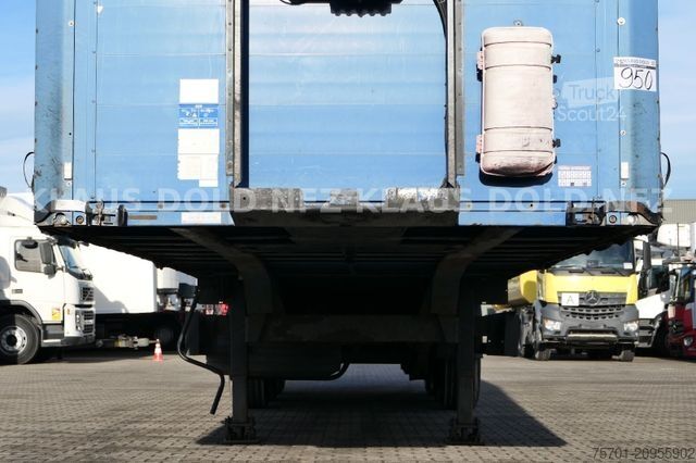 Semirimorchio con telone KÖGEL S 24 Pritsche Plane Edscha SAF-Achsen
