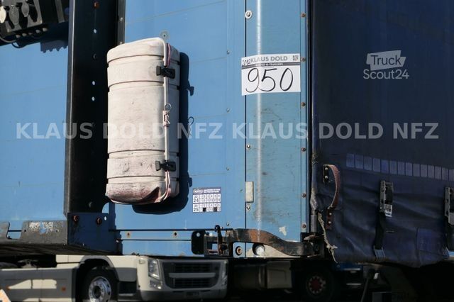 Semirimorchio con telone KÖGEL S 24 Pritsche Plane Edscha SAF-Achsen