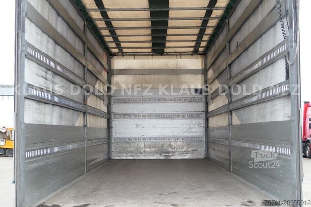 Camion cu platformă și prelată VOLVO FL 280 Pritsche Plane Edscha Bordwände LBW EU6