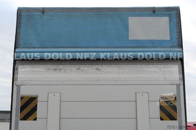 Camion cu platformă și prelată VOLVO FL 280 Pritsche Plane Edscha Bordwände LBW EU6