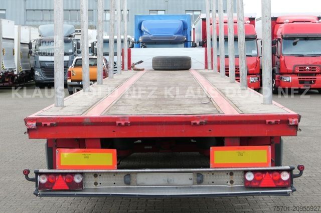 Remorque semi-plateforme de travail  Bartoletti FD111S Platto Liftachse