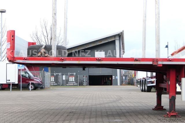 Remorque semi-plateforme de travail  Bartoletti FD111S Platto Liftachse