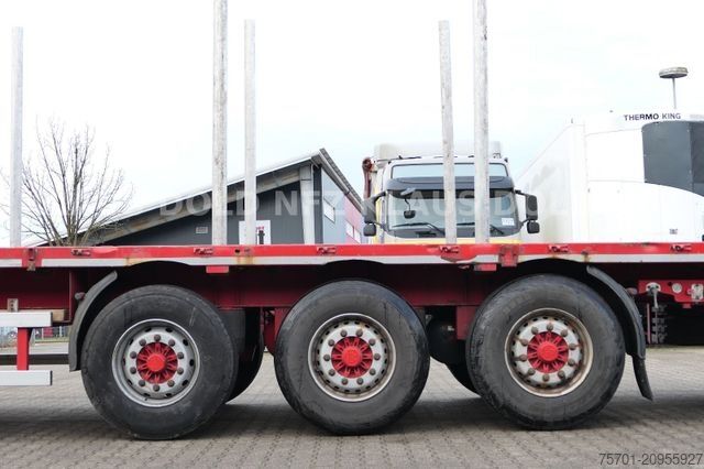 Remorque semi-plateforme de travail Bartoletti FD111S Platto Liftachse