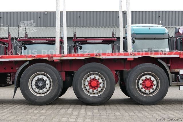 Remorque semi-plateforme de travail  Bartoletti FD111S Platto Liftachse