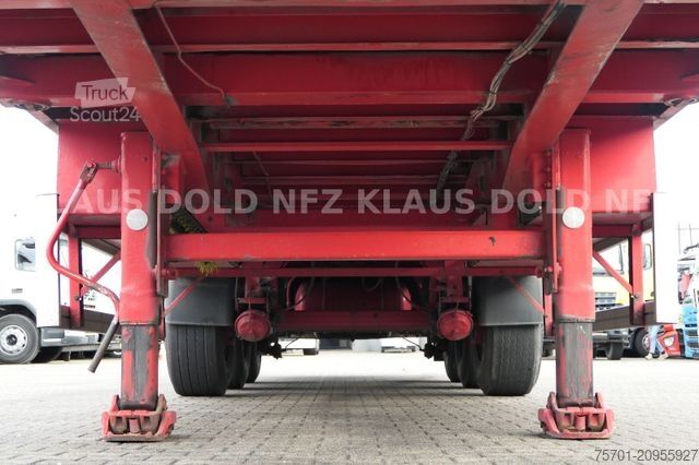 Remorque semi-plateforme de travail  Bartoletti FD111S Platto Liftachse