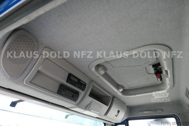 Camión plataforma con toldo IVECO 120E25 Eurocargo Pritsche Plane Bordwände LBW E5